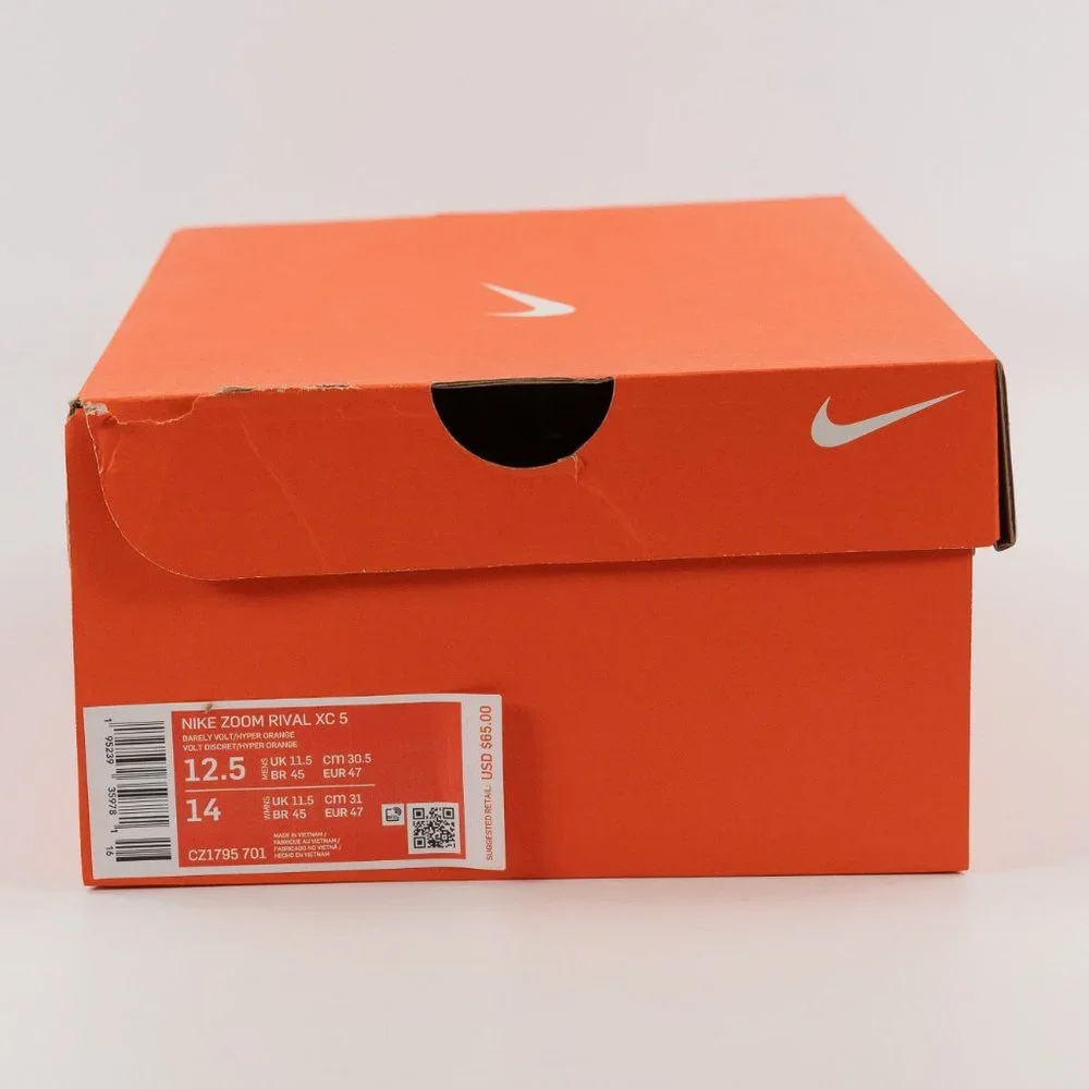 Nike Men's Zoom Rival CX 5 Track/Cross Country Cleat CZ1795-701 size 12.5
